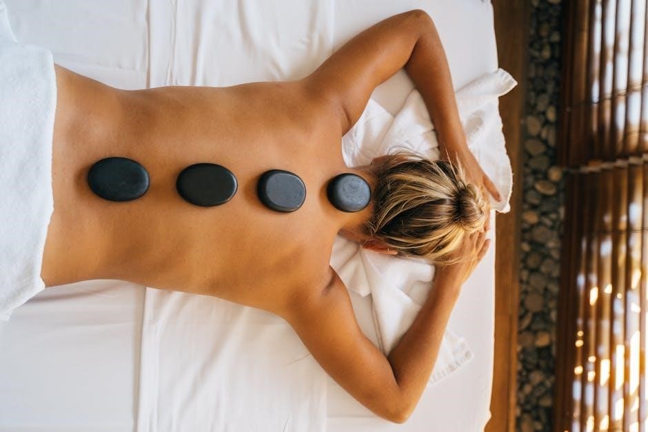back massage techniques pdf